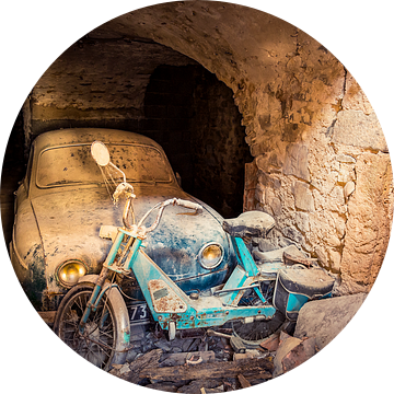 Renault Dauphine en Solex Flash