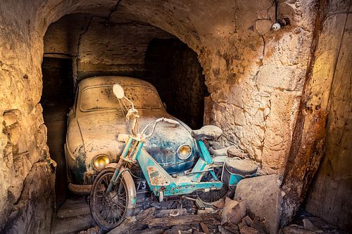 Renault Dauphine und Solex Flash von Halma Fotografie