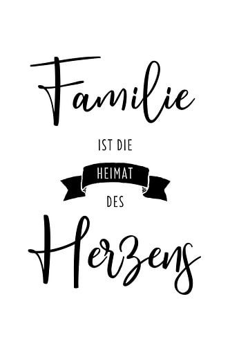 Familie is de thuisbasis van het hart