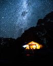 Camperen onder de Melkweg van Duane Wemmers thumbnail