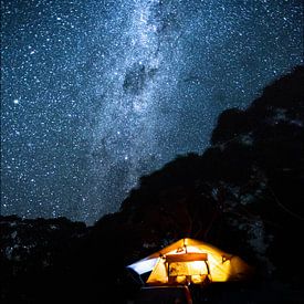 Camping unter der Milchstraße von Duane Wemmers