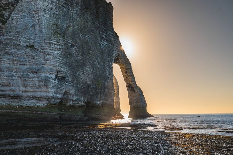 Falaise d'Aval in Étretat (Normandy) by Kwis Design