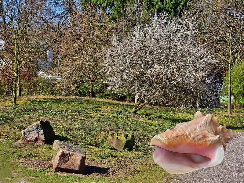 3 stenen van Edgar Schermaul