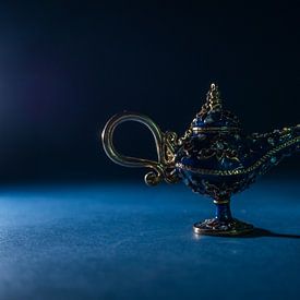 1001 Nacht Öllampe, das Märchen von der Wunderlampe von Moniek van Rijbroek