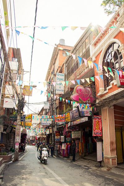 The streets of Kathmandu van Froukje Wilming