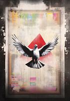 Banksy Poster Print Art Print Dove of Peace