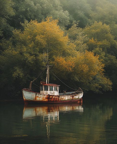 Boot romantiek van fernlichtsicht