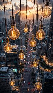 Points forts illuminés : Ville et lumières en harmonie
