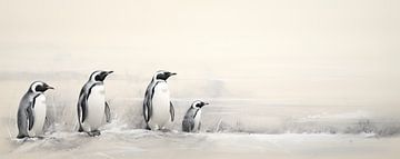 Penguin | Penguins by ARTEO Paintings