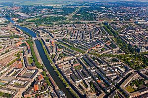 Luftbild New West in Rotterdam