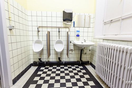 Urinals at the men's toilet