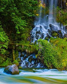 Mossbrae Waterfall, Californie, États-Unis sur Henk Meijer Photography