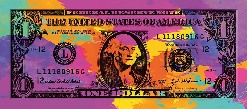 Un autre jour, un autre dollar par Harry Hadders Design