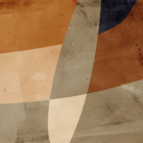 Abstracte vormen in neutrale kleuren nr. 4