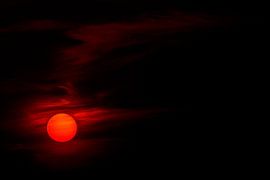 Concept sunset : Rubrum solem van Photoart-Naegele