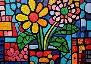 Blumenmalerei | Bunte Blumen