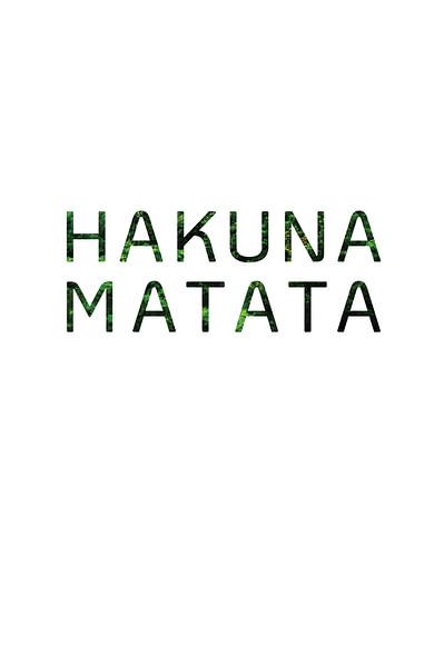 Hakuna Matata by Creative texts