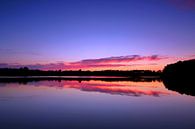 Sunset at Casteleynsplas van Peter Abbes thumbnail