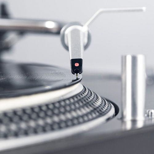 Muziek dj Platenspeler