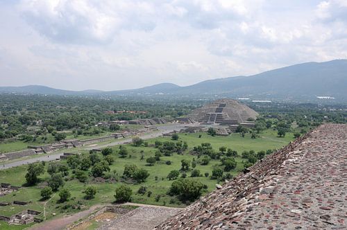 De stille ruïnes van Teotihuacan