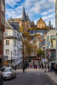 Das Schloss der Landgrafen von Hessen in Marburg an der Lahn von Roland Brack