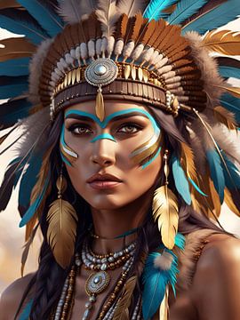 Native American woman