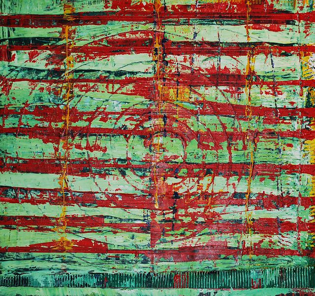 Bande Rouge-Verte par Klaus Heidecker