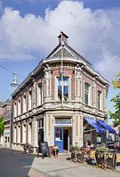 Grand Café Meesters in Tilburg Stadtzentrum an einem sonnigen Tag