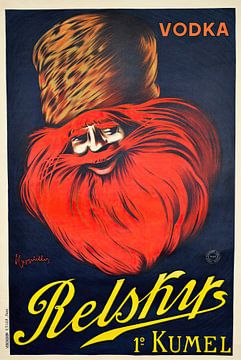 Leonetto Cappiello - Relsky'S Wodka (1925) van Peter Balan