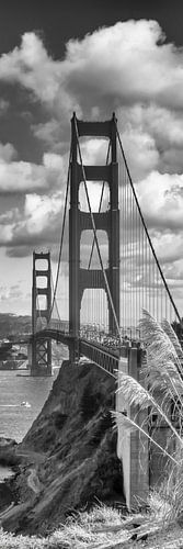 SAN FRANCISCO Golden Gate Brug | monochroom