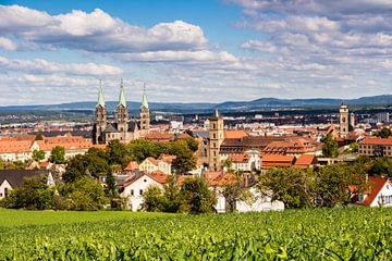 Blick über die Stadt Bamberg in Franken von Animaflora PicsStock
