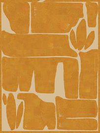 Gouden abstracte vormen van Cannavaro