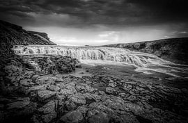 Aussichtsplattform am Gullfoss von Peter Heins