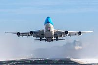 KLM Cargo 747 vertrekkend vanaf Amterdam Airport Schiphol