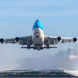 KLM Cargo 747 vertrekkend vanaf Amterdam Airport Schiphol van Rutger Smulders