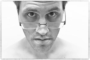 Fotomodel Marijn In black and white