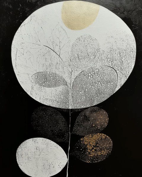 Minimalismus in Schwarz und Silber von Studio Allee