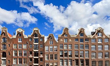 Amsterdamer Grachtenhäuser von Dennis van de Water
