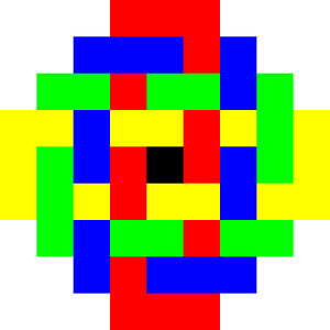 Drunter und Drüber | Permutation | ID=09 | V=61 | Knoten 4xO | P #01-D