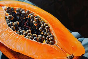Malerei Papaya