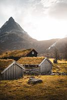 Mountain huts in Innerdalen Norway