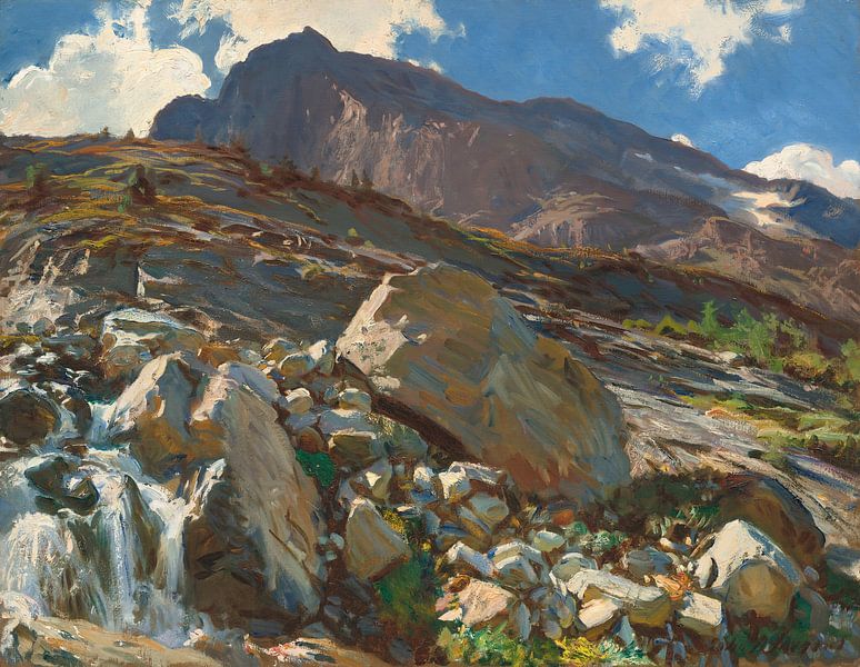 Simplon pas, John Singer Sargent van Oude Meesters Atelier