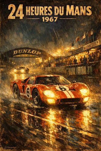 Le Mans 1967 Nachtrace Glorie