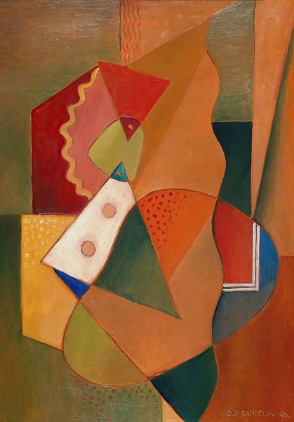 Ole Kandelin - Compositie (1946) van Peter Balan