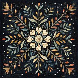 Christmas Flower pattern