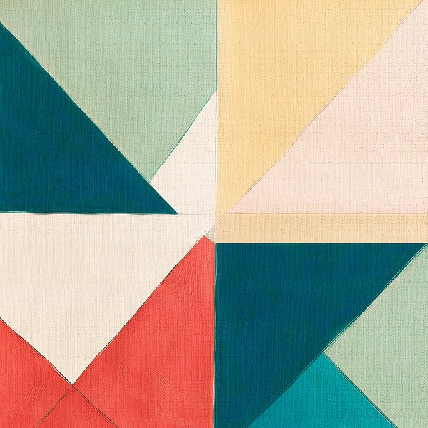 Opposite Angles 03 van Fernando Vieira