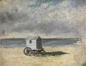 James Ensor. Badkoest op het strand van 1000 Schilderijen thumbnail