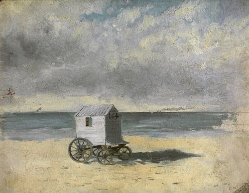 James Ensor. Badkoest op het strand