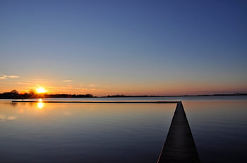 Sonnenuntergang Schildmeer