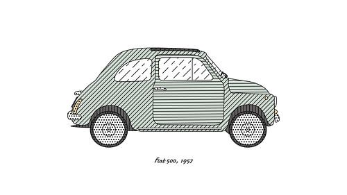 Fiat 500, 1957